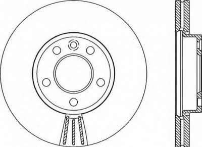 OPEN PARTS bdr206320 -  Тормозной диск